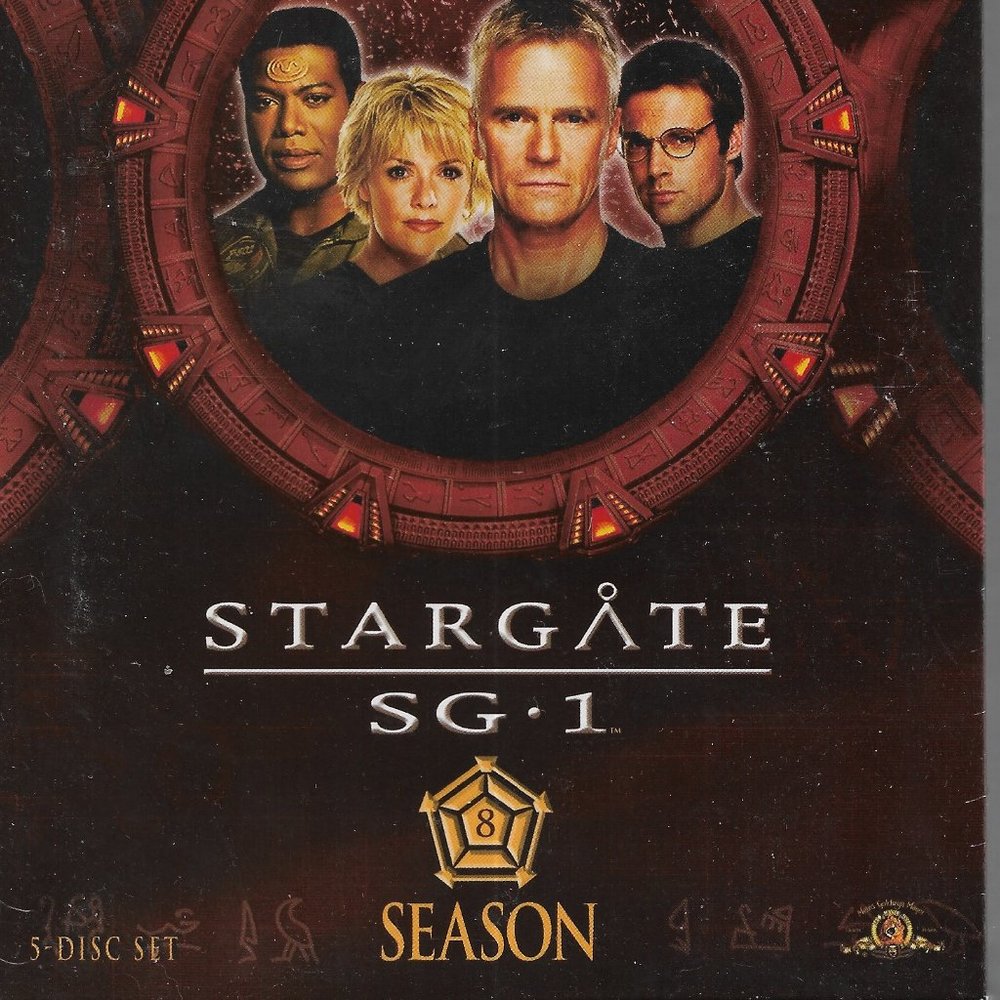Stargate SG-1 Complete Eighth Season DVD Set Richard Dean Anderson NEW & Sealed
